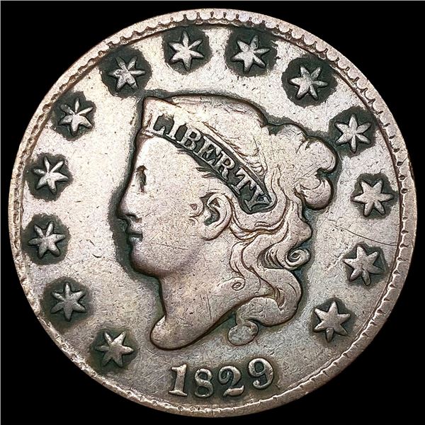 1829 Large Cent NICELY CIRCULATED