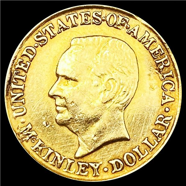 1917 McKinley Rare Gold Dollar HIGH GRADE
