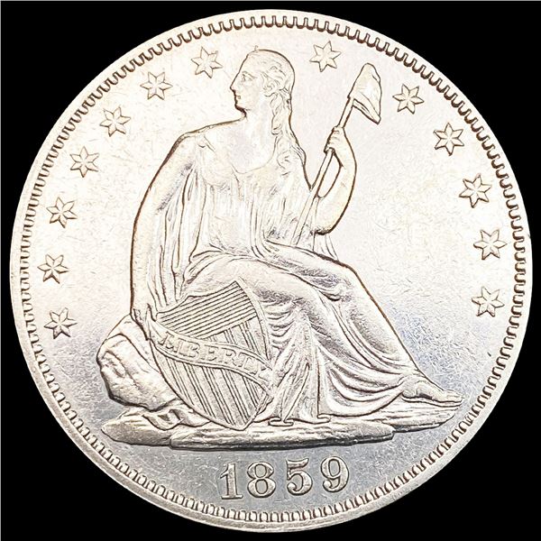 1859 Seated Liberty Half Dollar UNCIRCULATED