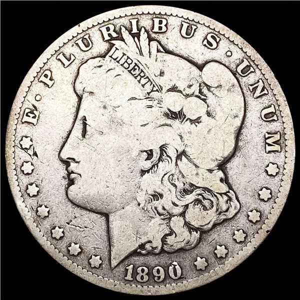 1890-CC Morgan Silver Dollar NICELY CIRCULATED
