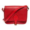 Image 1 : Louis Vuitton Red Epi Leather Cartouchiere Crossbody Bag