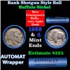 Image 1 : Buffalo Nickel Shotgun Roll in Old Bank Style 'Abbott Coin Counter Automat Horn & Hardart' Wrapper 1