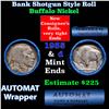 Image 1 : Buffalo Nickel Shotgun Roll in Old Bank Style 'Abbott Coin Counter Automat Horn & Hardart' Wrapper 1