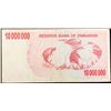 Image 2 : 2008 Zimbabwe 10 Million Dollar Notes P: 55A Grades xf+