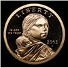 Image 10 : Proof Group of 5 proof Sacagawea Dollars $1 2000-2004 Grades GEM++ Proof Deep Cameo