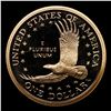 Image 3 : Proof Group of 5 proof Sacagawea Dollars $1 2000-2004 Grades GEM++ Proof Deep Cameo