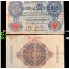 Image 1 : 1906 Imperial Germany 20 mark Note P: 25A Grades Choice AU/BU Slider