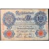 Image 2 : 1906 Imperial Germany 20 mark Note P: 25A Grades Choice AU/BU Slider