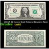 Image 1 : 2003A $1 Green Seal Federal Reserve Note Grades Select CU