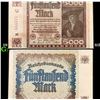 Image 1 : 1922 Weimar Germany 5,000 Mark Note P: 81B Grades Choice AU/BU Slider