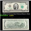 Image 1 : 2003A $2 Green Seal Federal Reseve Note Grades Choice CU