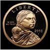 Image 8 : Proof Group of 5 proof Sacagawea Dollars $1 2000-2004 Grades GEM++ Proof Deep Cameo
