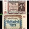 Image 1 : 1922 Weimar Germany 5,000 Mark Note P: 81B Grades Choice AU/BU Slider