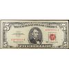 Image 2 : 1963 $5 Red seal United States Note Grades vf++