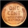 Image 3 : 1957-p Lincoln Cent 1c Grades Gem+ Unc RD