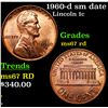 Image 1 : 1960-d sm date Lincoln Cent 1c Grades GEM++ Unc RD