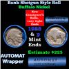 Image 1 : Buffalo Nickel Shotgun Roll in Old Bank Style 'Abbott Coin Counter Automat Horn & Hardart' Wrapper 1