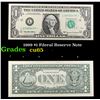 Image 1 : 1999 $1 Fderal Reserve Note Grades Gem CU