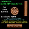 Image 1 : Shotgun Lincoln 1c roll, 1960-d 50 pcs Brandt Wrapper.