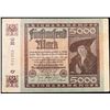 Image 2 : 1922 Weimar Germany 5,000 Mark Note P: 81B Grades Choice AU/BU Slider