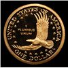 Image 7 : Proof Set of 5 2000-2004-S Sacagawea $1 Gold Coin Grades GEM++ Proof Deep Cameo
