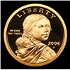 Image 8 : Proof Set of 5 2000-2004-S Sacagawea $1 Gold Coin Grades GEM++ Proof Deep Cameo