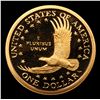 Image 9 : Proof Set of 5 2000-2004-S Sacagawea $1 Gold Coin Grades GEM++ Proof Deep Cameo