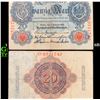 Image 1 : 1914 Imperial Germany 20 mark Note P: 46B Grades vf++