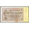 Image 2 : 1937 Weimar Germany 1 Rentermark Note P: 1773B Grades xf