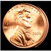 Image 2 : 2020 Mint Error Lincoln Cent 1c Grades GEM+ Unc
