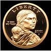 Image 8 : Proof Set of 5 2000-2004-S Sacagawea $1 Gold Coin Grades GEM++ Proof Deep Cameo