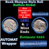 Image 1 : Buffalo Nickel Shotgun Roll in Old Bank Style 'Abbott Coin Counter Automat Horn & Hardart' Wrapper 1