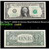 Image 1 : **Star Note** 2009 $1 Green Seal Federal Reserve Note Grades Choice CU