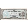 Image 2 : 1942 Philippines Under Japanese Occupation (JIM) 10 Pesos Note P: 108A Grades Choice AU/BU Slider