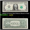 Image 1 : 2003A $1 Green Seal Federal Reserve Note Grades Choice CU