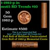 Image 1 : Shotgun Lincoln 1c roll, 1982-p 50 pcs Brandt Wrapper.
