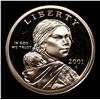 Image 8 : Proof Group of 5 proof Sacagawea Dollars $1 2000-2004 Grades GEM++ Proof Deep Cameo