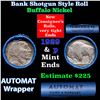 Image 1 : Buffalo Nickel Shotgun Roll in Old Bank Style 'Abbott Coin Counter Automat Horn & Hardart' Wrapper 1