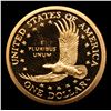 Image 11 : Proof Set of 5 2000-2004-S Sacagawea $1 Gold Coin Grades GEM++ Proof Deep Cameo