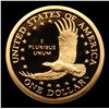 Image 5 : Proof Set of 5 2000-2004-S Sacagawea $1 Gold Coin Grades GEM++ Proof Deep Cameo