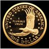 Image 7 : Proof Set of 5 2000-2004-S Sacagawea $1 Gold Coin Grades GEM++ Proof Deep Cameo