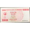 Image 3 : 2008 Zimbabwe 10 Million Dollar Notes P: 55A Grades Choice AU/BU Slider