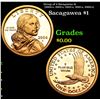 Image 1 : Group of 5 Sacagawea $1 (2004-s, 2003-s, 2002-s, 2001-s, 2000-s)