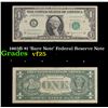 Image 1 : 1963B $1 'Barr Note' Federal Reserve Note Grades vf+