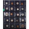 Image 2 : Huge Liifetime Collection - Too Many Coins To Auction Individually - This Lot is For One Page of 20 