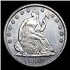 Image 2 : ***Auction Highlight*** 1867-p Seated Half Dollar 50c Graded Select+ Unc BY USCG (fc)