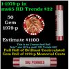 Image 1 : Shotgun Lincoln 1c roll, 1979-p 50 pcs Brandt 50c Wrapper.