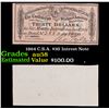 Image 1 : 1864 C.S.A. $30 Intrest Note Grades Choice AU/BU Slider