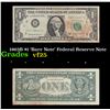 Image 1 : 1963B $1 'Barr Note' Federal Reserve Note Grades vf+