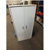 Image 1 : White Wooden Storage Cabinet